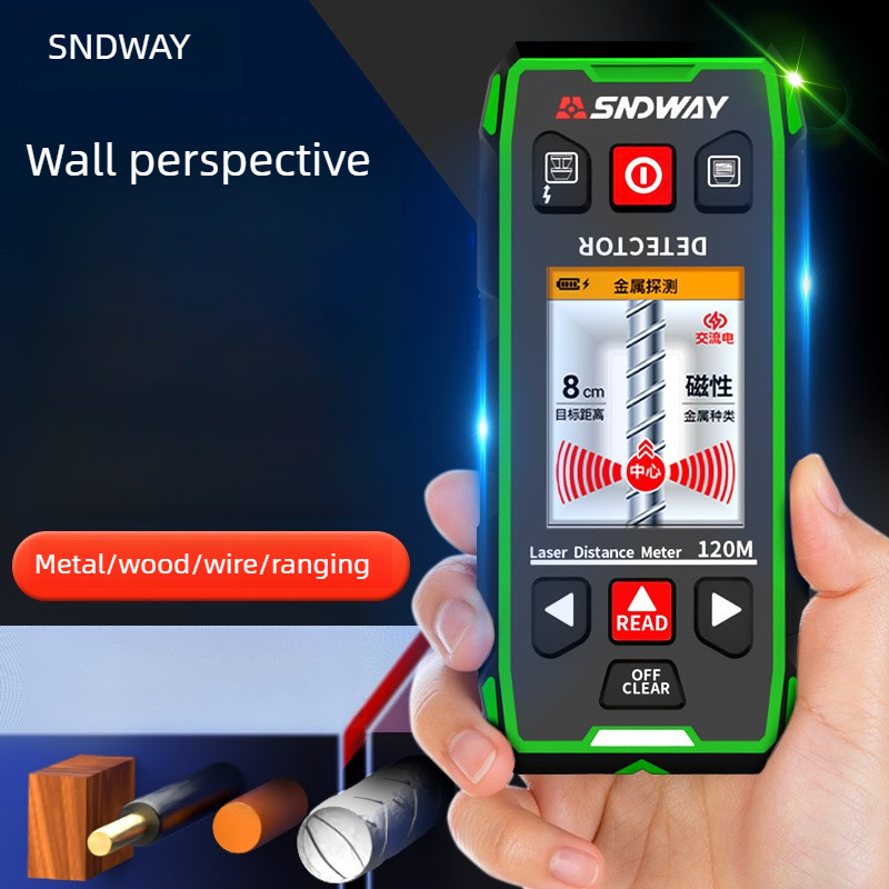 Water Leak Detector Wired - جهاز كشف الجدران متعدد الوظائف SNDWAY،