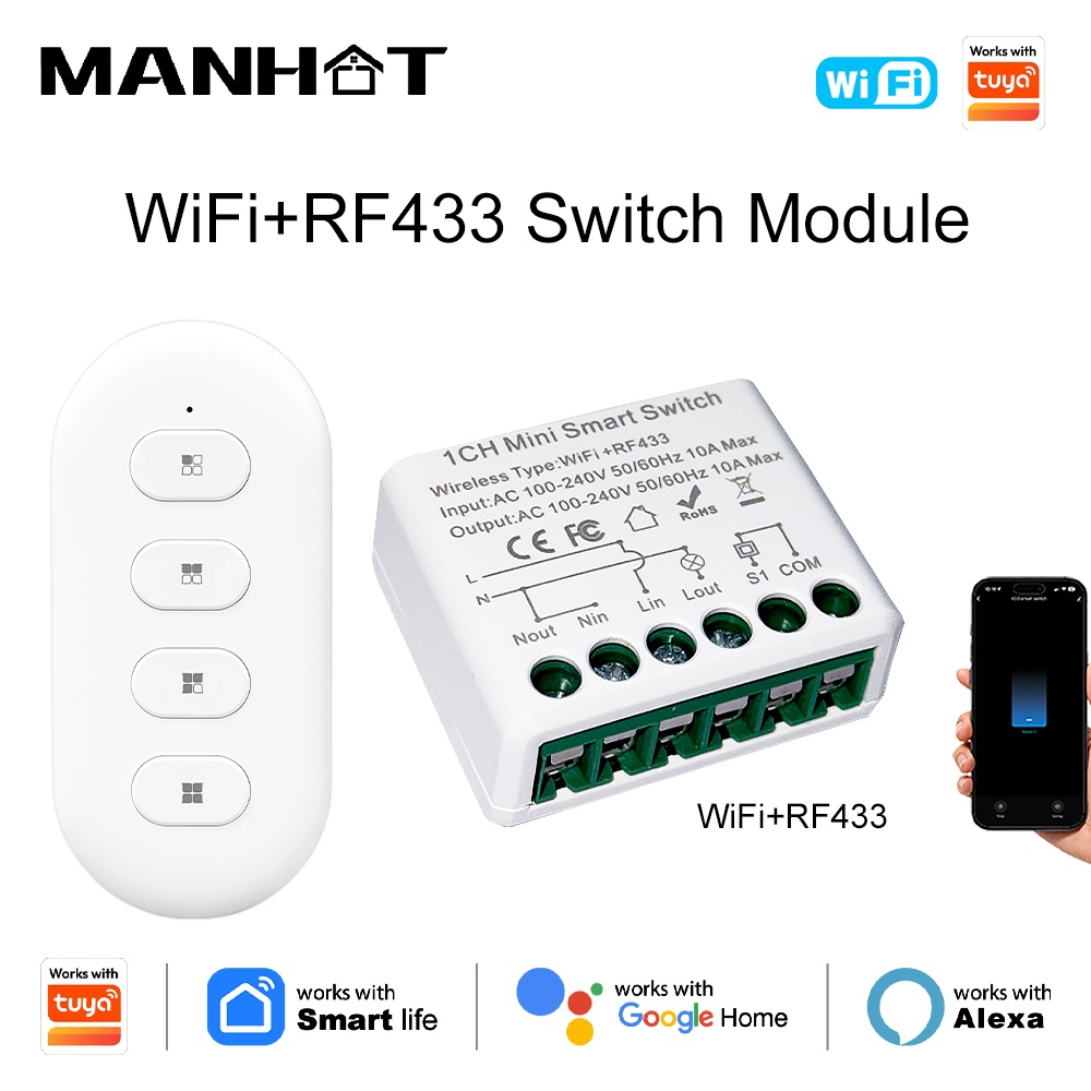 مفاتيح إضاءة ذكية من تويا بتقن - مراجعة Smart Home Automation Diy وسعره
