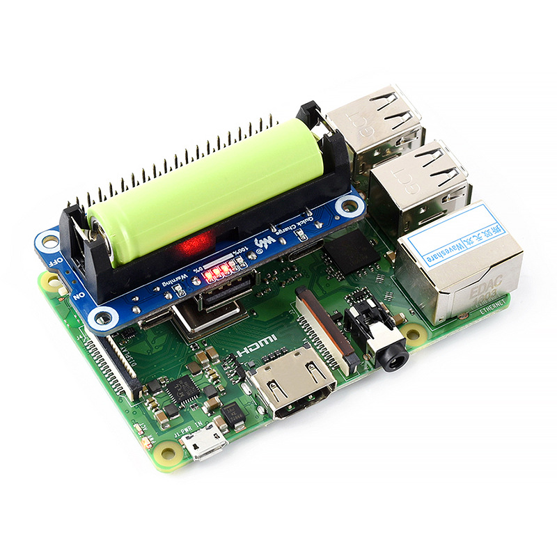 لوحة توسيع بطارية ليثيوم Raspb - مراجعة Pi Zero W Board وسعره