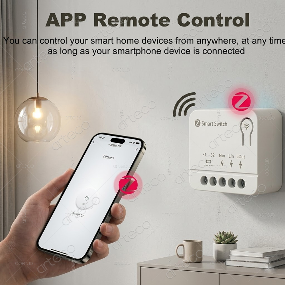 وحدة مفتاح ذكي صغيرة من تويا ز - مراجعة Smart Home Automation Diy وسعره