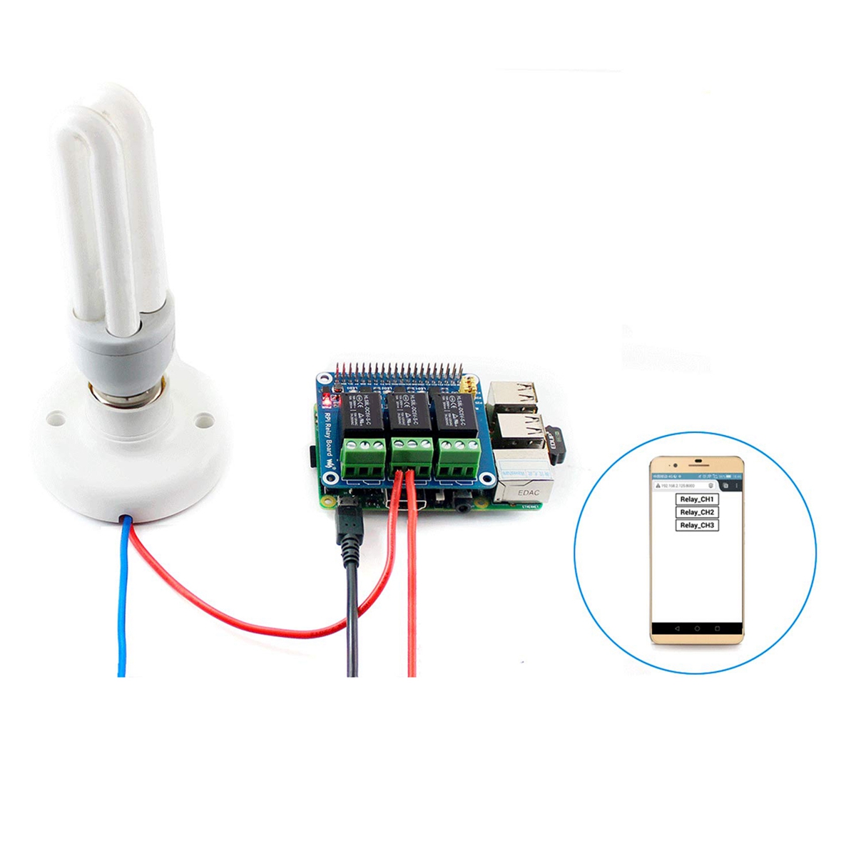لوحة توسعة وحدة الترحيل ثلاثية - مراجعة Pi Zero W Board وسعره