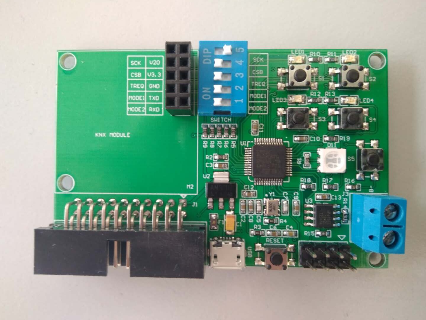 مجموعة تطوير وحدة KNX، لوحة تط - مراجعة Home Automation Diy Projects وسعره