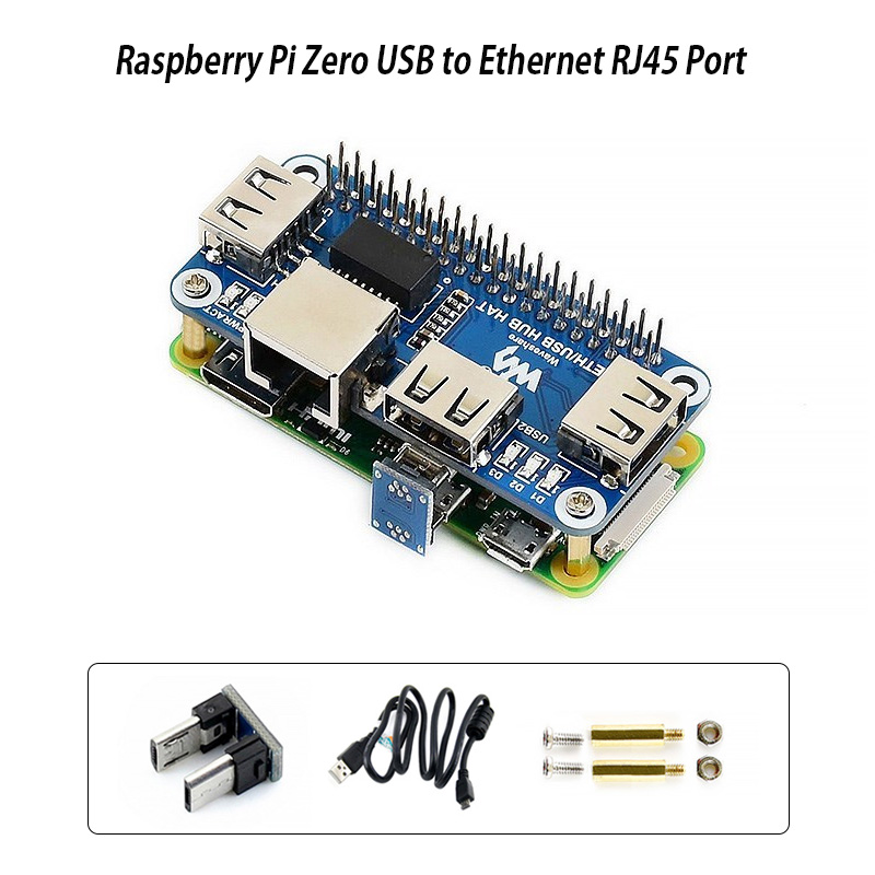 Raspberry Pi USB إلى Ethernet  - مراجعة Pi Zero W Board وسعره