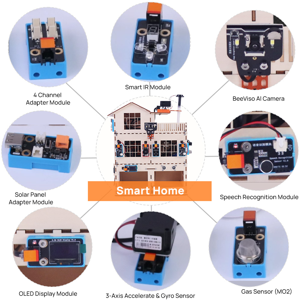 مجموعة المنزل الذكي الخشبي الق - مراجعة Home Automation Diy Projects وسعره