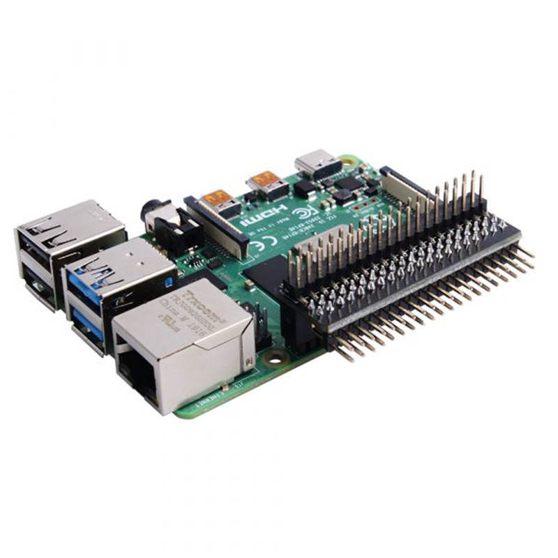 موصل GPIO بزاوية قائمة لـ Rasp - مراجعة Pi Zero W Board وسعره