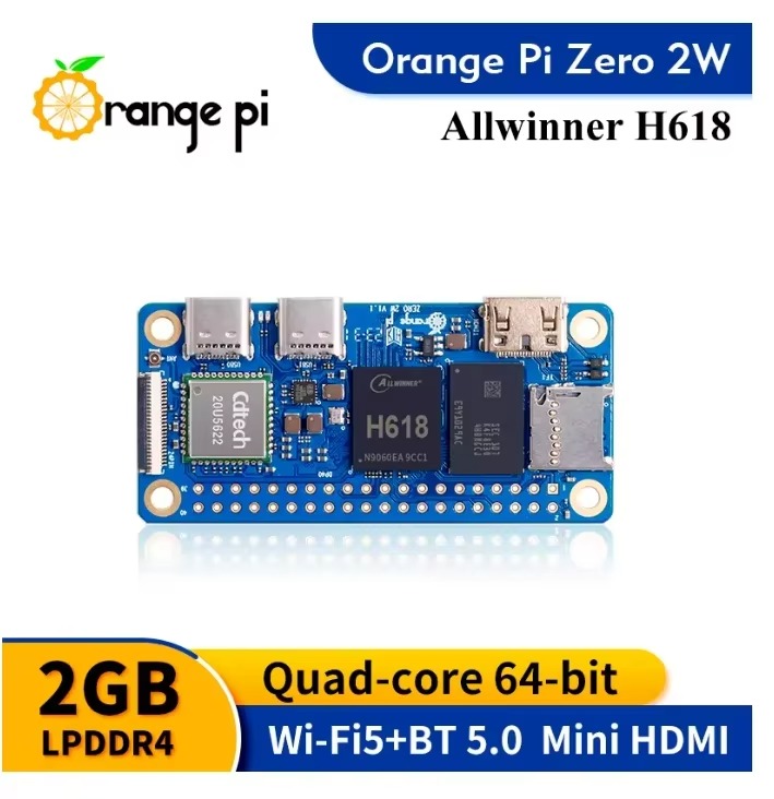 كمبيوتر صغير VoFSOrange Pi Zer - مراجعة Pi Zero W Board وسعره